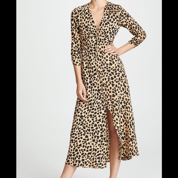 rixo london leopard dress